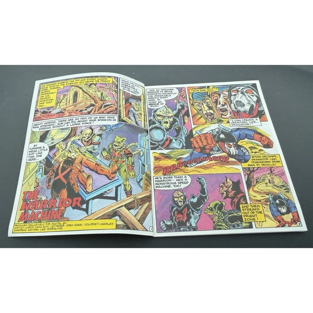 Vintage 1984-85 Masters of the Universe Mini Comics Lot of 3 Mattel MOTU
